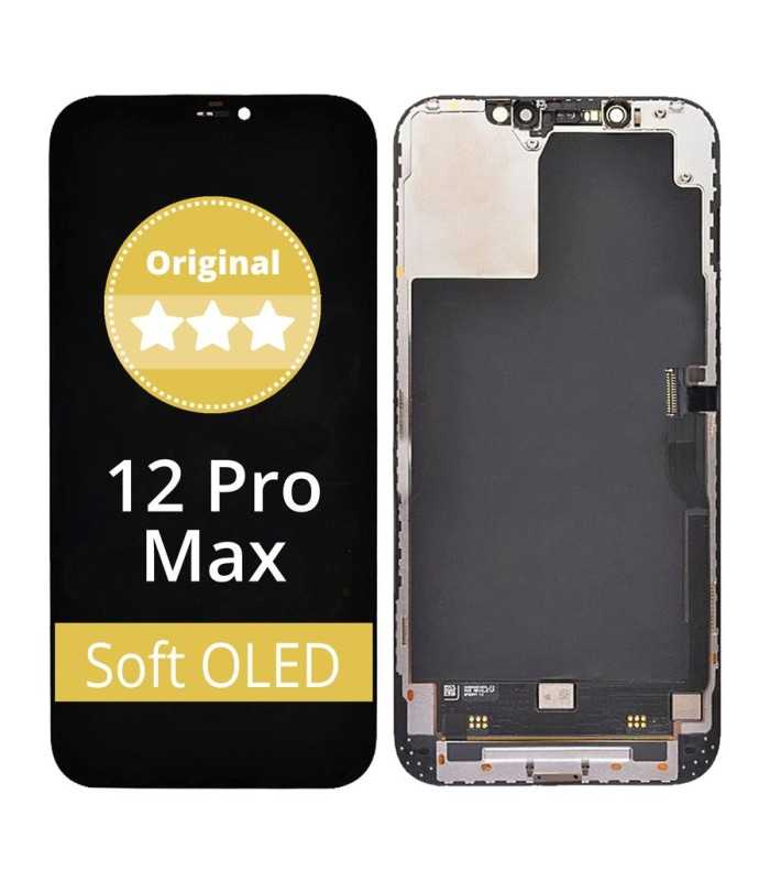 Ecran iPhone 12 Pro Max complet Vitre Tactile + LCD Retina Oled