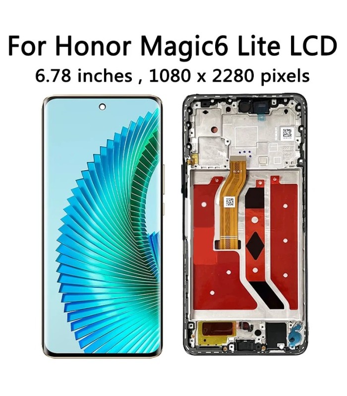 Honor Magic 6 Lite Forfait Réparation Vitre + lcd Original