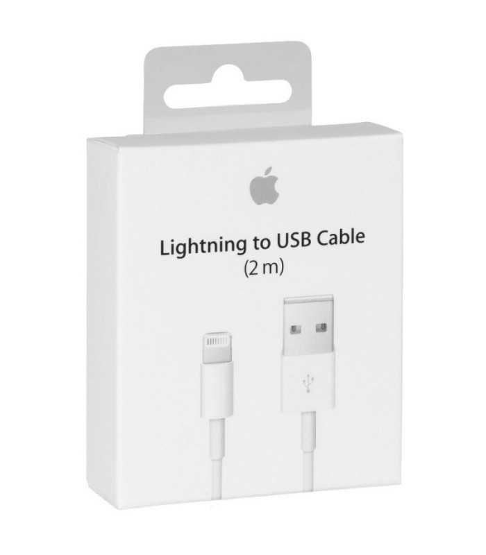 CABLE LIGHTNING USB BLANC 2M D'ORIGINE APPLE