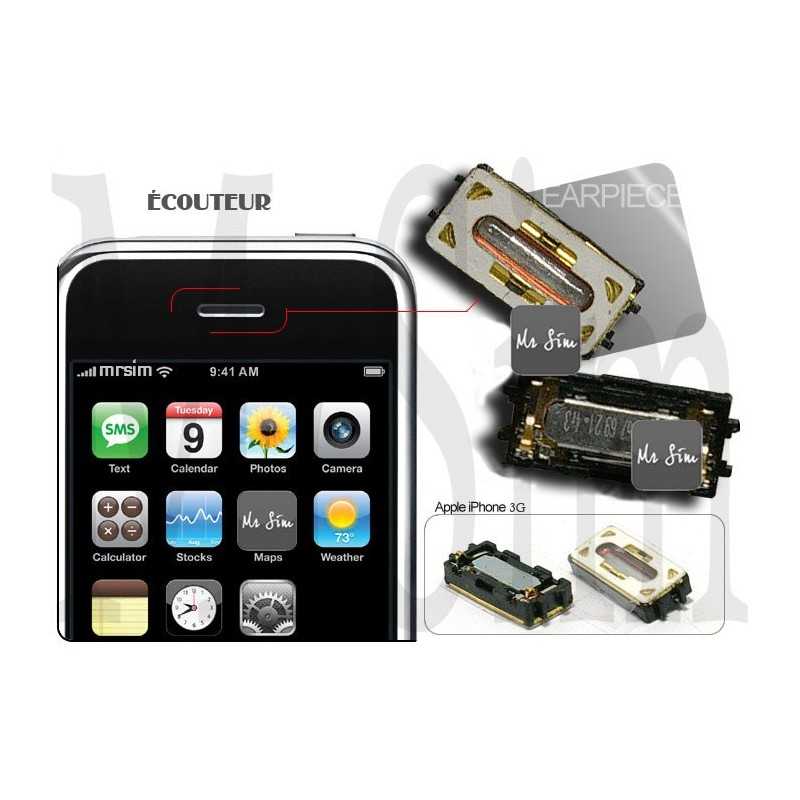 Réparation de l'écouteur pour votre iPhone 2G iPhone 3G iPhone 3GS