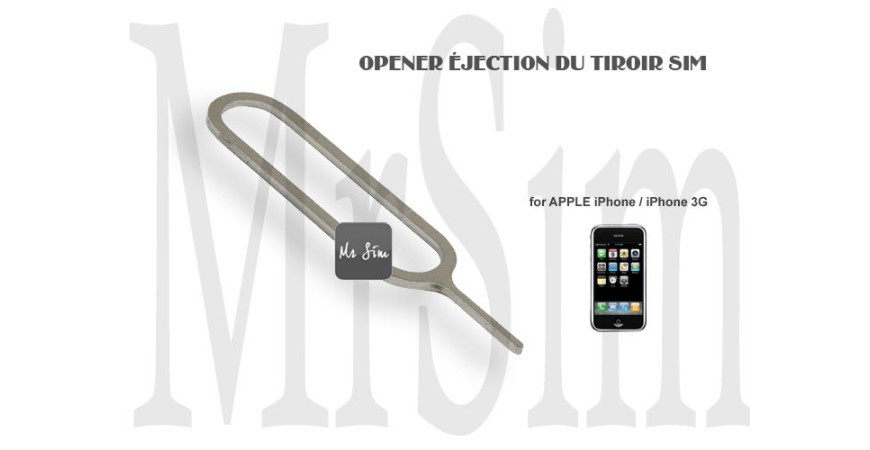 Réparation : Opener d'éjection pour le tiroir sim iPhone 2/3/4/5