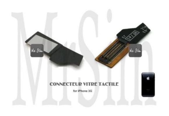 Réparation du connecteur de la vitre tactile pour iPhone 3G